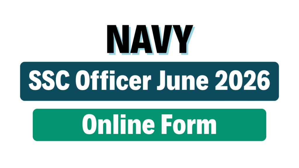 Indian Navy SSC Officer June 2026